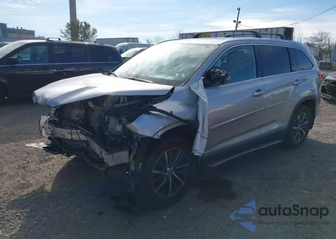 2019 Toyota Highlander Xle from USA, damaged, VIN 5TDJZRFHXKS722099